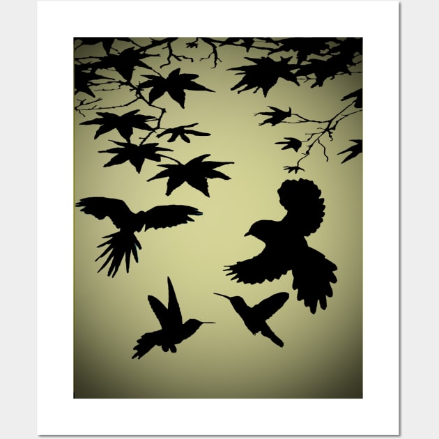 Birdy -Birds Wall Art by All my art